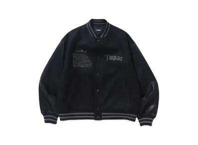 XLARGE x 2Pac Varsity Jacket "Black"