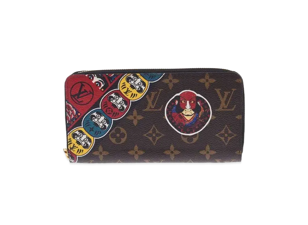 Louis Vuitton Zippy Wallet Monogram Kabuki Japan Exclusive