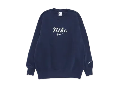 Nike Women's Over Sized Crewneck Sweatshirt "Navy"