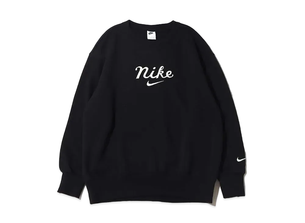 Nike Women's Over Sized Crewneck Sweatshirt "Black"