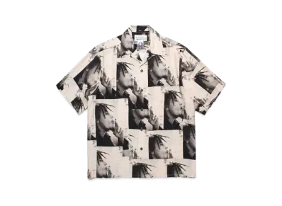 WACKO MARIA Bob Marley / Hawaiian Shirt "Light Brown"