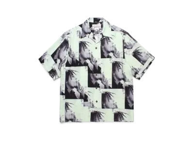 WACKO MARIA Bob Marley / Hawaiian Shirt "Light Green"