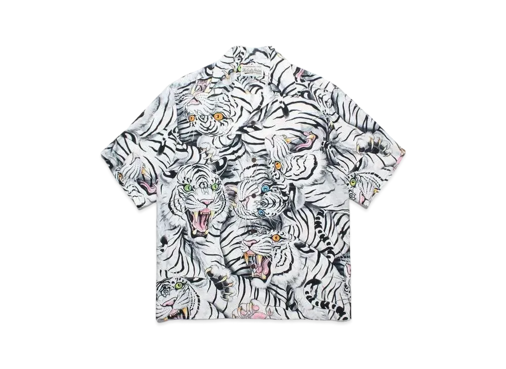 WACKO MARIA Tim Lehi / Hawaiian Shirt "White"