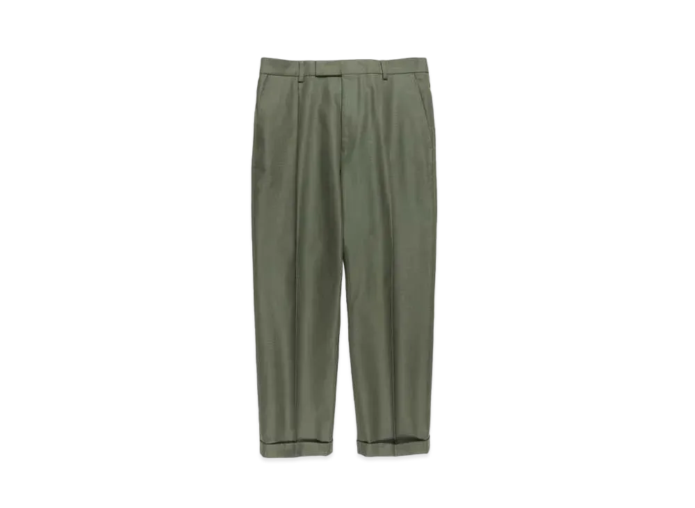 WACKO MARIA Pleated Trousers (Type-1) "Khaki"