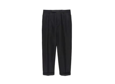 WACKO MARIA Pleated Trousers (Type-1) "Black"