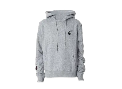 OFF-WHITE Marker Hoodie "Gray"