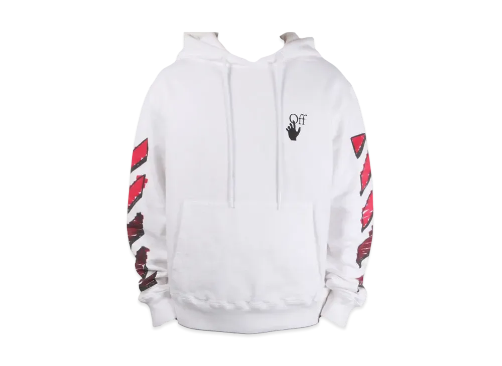 OFF-WHITE Marker Hoodie "White"