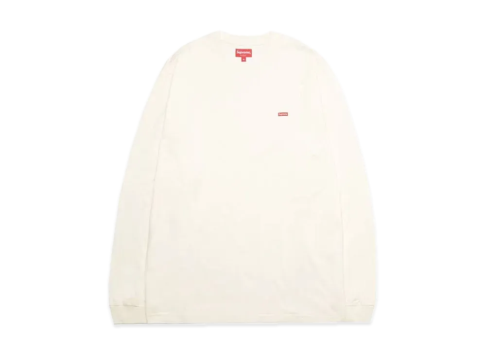 シュプリーム スモール ボックス エルエス Tシャツ "ナチュラル"(22FW)