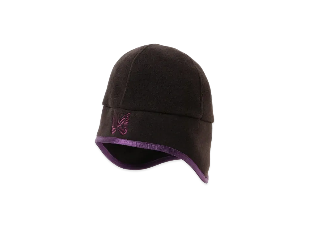 Needles x BEAMS Fleece Cap "Black"