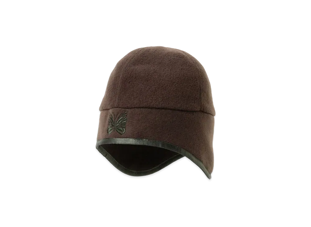 Needles x BEAMS Fleece Cap "Brown"
