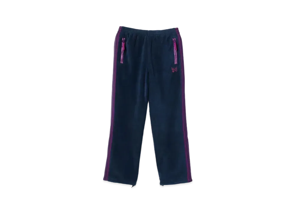 Needles x BEAMS Fleece Track Pants "Navy/Purple"