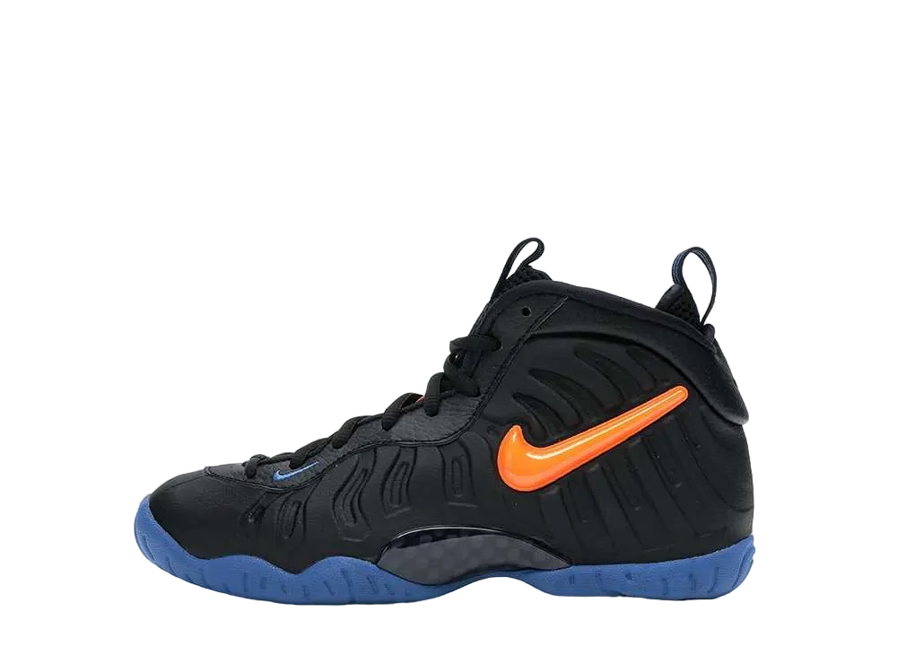ナイキ GS リトル ポジット プロ ニックス "ブラック/トータル オレンジ バトル ブルー"