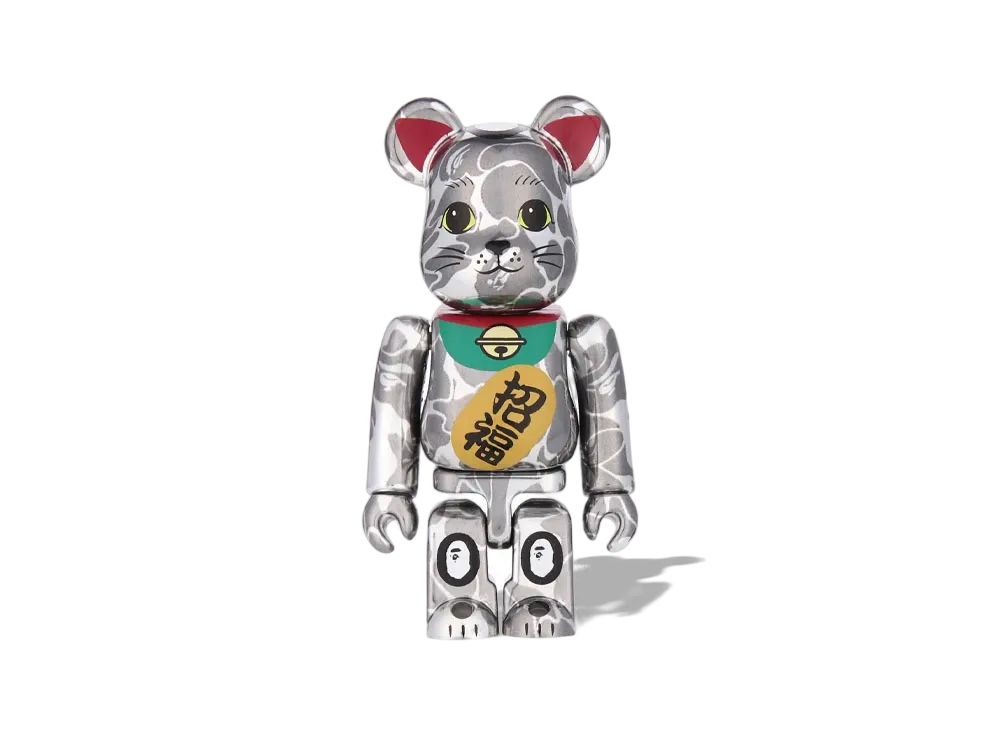 Bearbrick x BAPE Manekineko Ginmekki 1000%