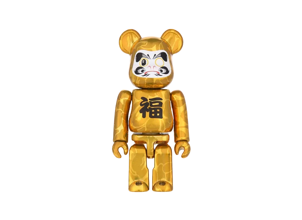 Bearbrick x BAPE Daruma Kinmekki 1000%
