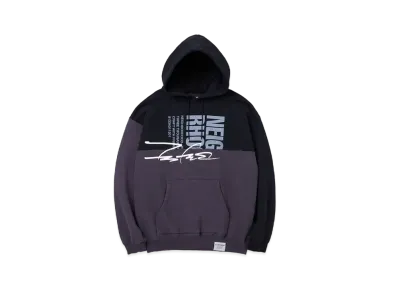 NEIGHBORHOOD x Futura Laboratories Homespray FL-007 Hooded LS . CO "Black/Charcoal"