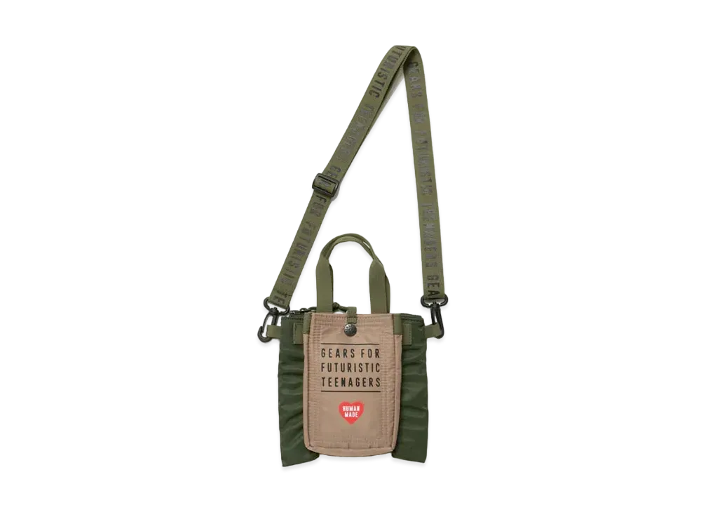 HUMAN MADE Mini Helmet Bag "Olive Drab"