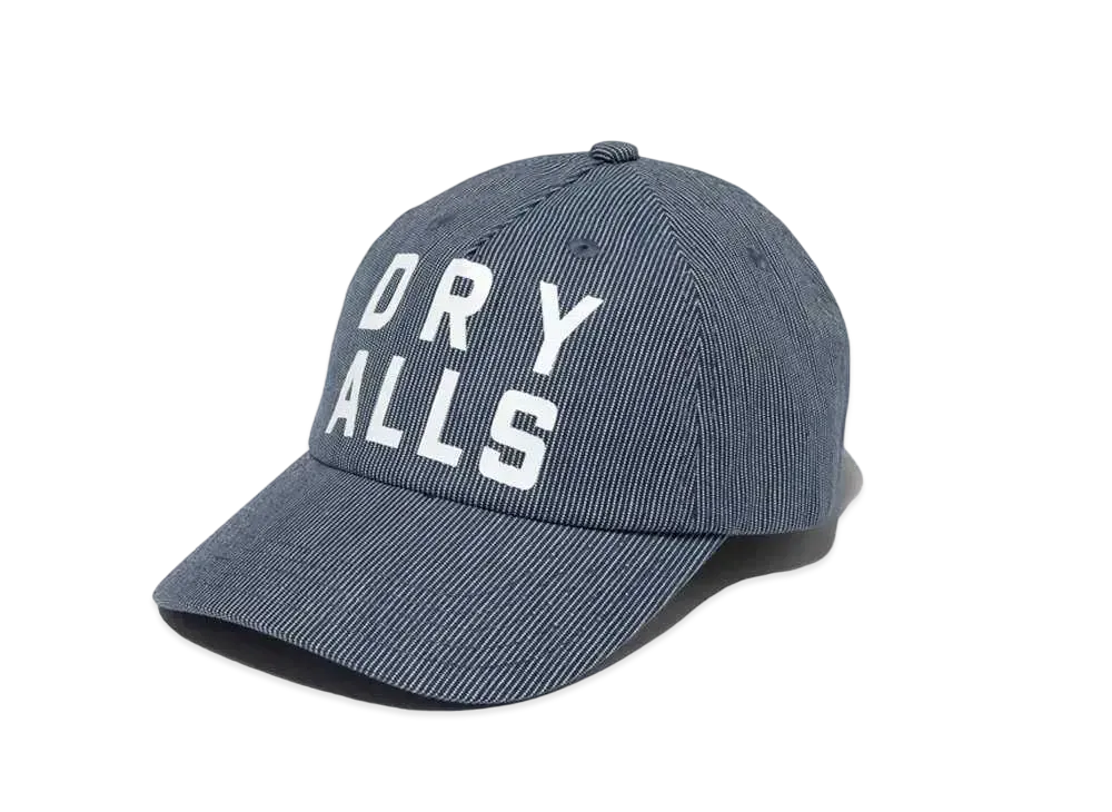 HUMAN MADE 6 Panel Striped Denim Cap "Indigo"