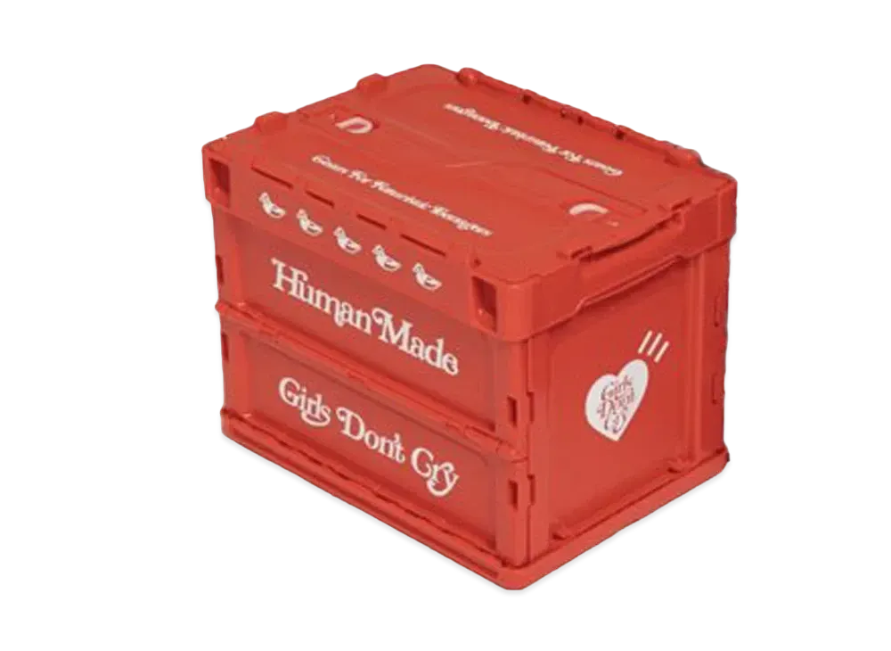 HUMAN MADE Girls Don ’t Cry Container case "Red" / VERDY