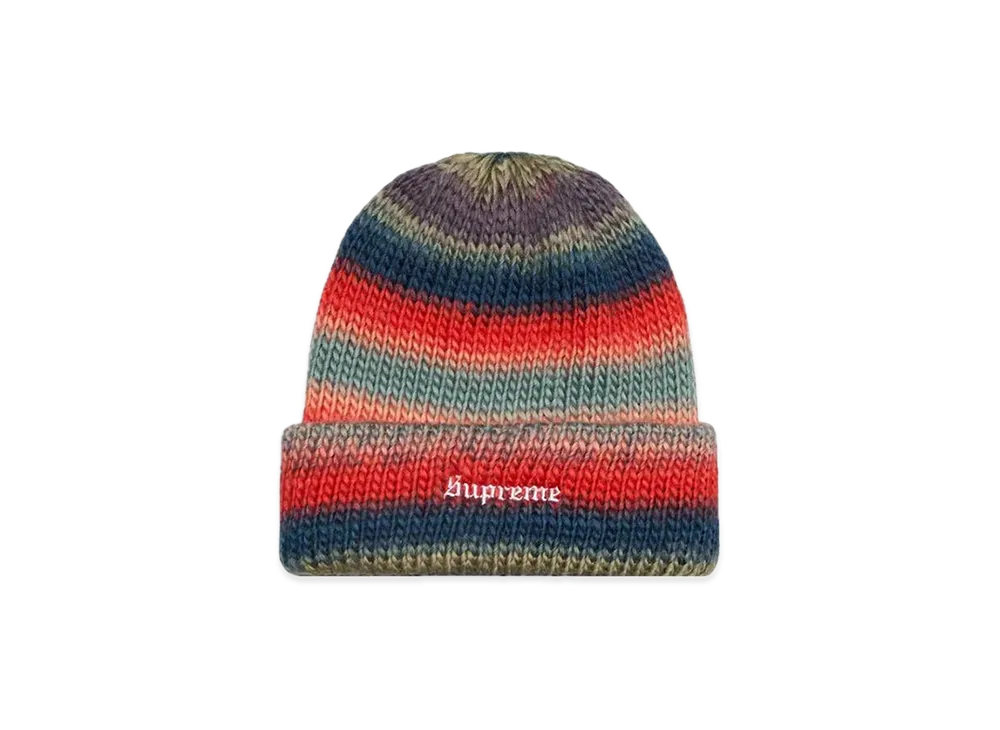 Supreme Ombre Stripe Beanie 