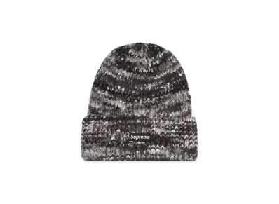 Supreme Space Dye Beanie "Black"