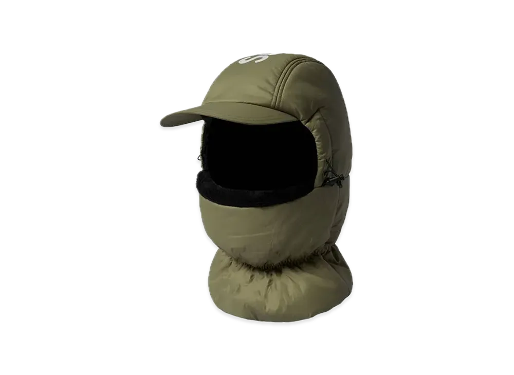 Supreme Cordura Puffer Balaclava "Light Olive"