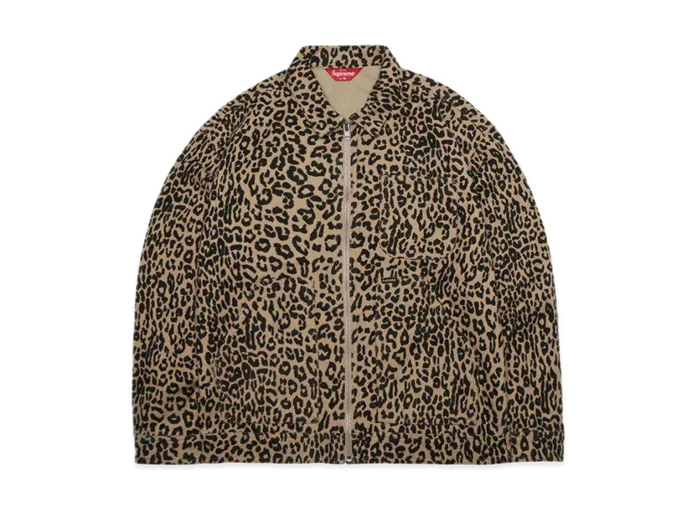 Supreme Moleskin Work Jacket "Leopard"