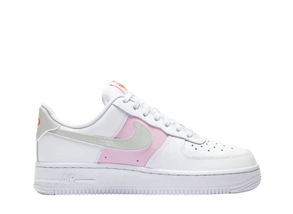 ナイキ ウィメンズ エアフォース1 ロー 07 SE プレミアム "ホワイト ピンク フォーム"