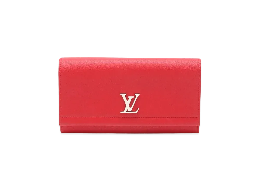 Louis Vuitton Lockme2 Wallet "Ruby"