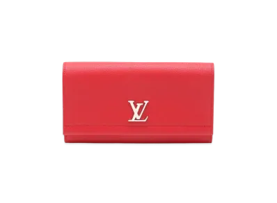 Louis Vuitton Lockme2 Wallet "Ruby"