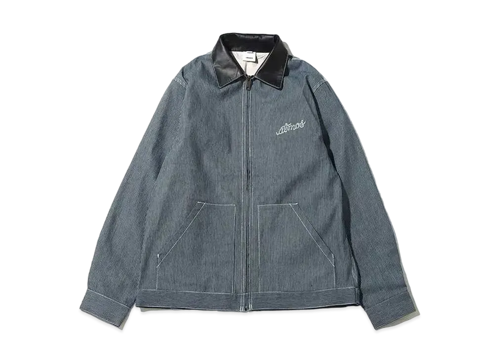 atmos Canvas Work Jacket "Stripe"