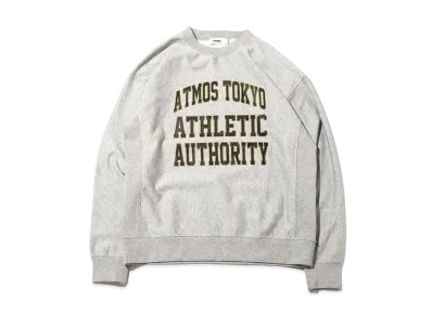 atmos College Logo Sweat Crewneck "Grey"
