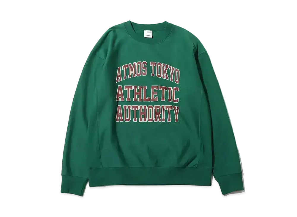 atmos College Logo Sweat Crewneck "Green"