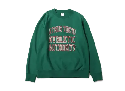 atmos College Logo Sweat Crewneck "Green"