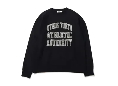 atmos College Logo Sweat Crewneck "Black"
