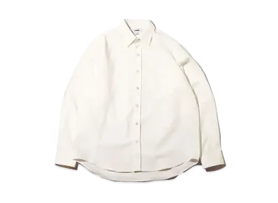 atmos Poplin Patchwork Shirt "White"