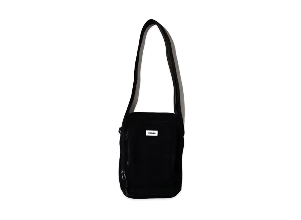 atmos Logo On Tape Cordura Pouch "Black"