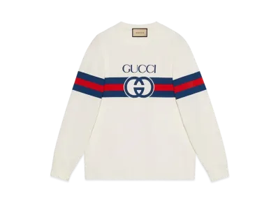 GUCCI Interlocking G Cotton T-Shirt "White"