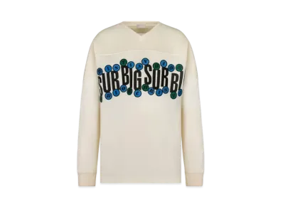 Dior Jack Kerouac Long Sleeved T-Shirt Oversized Fit Technical Jersey
