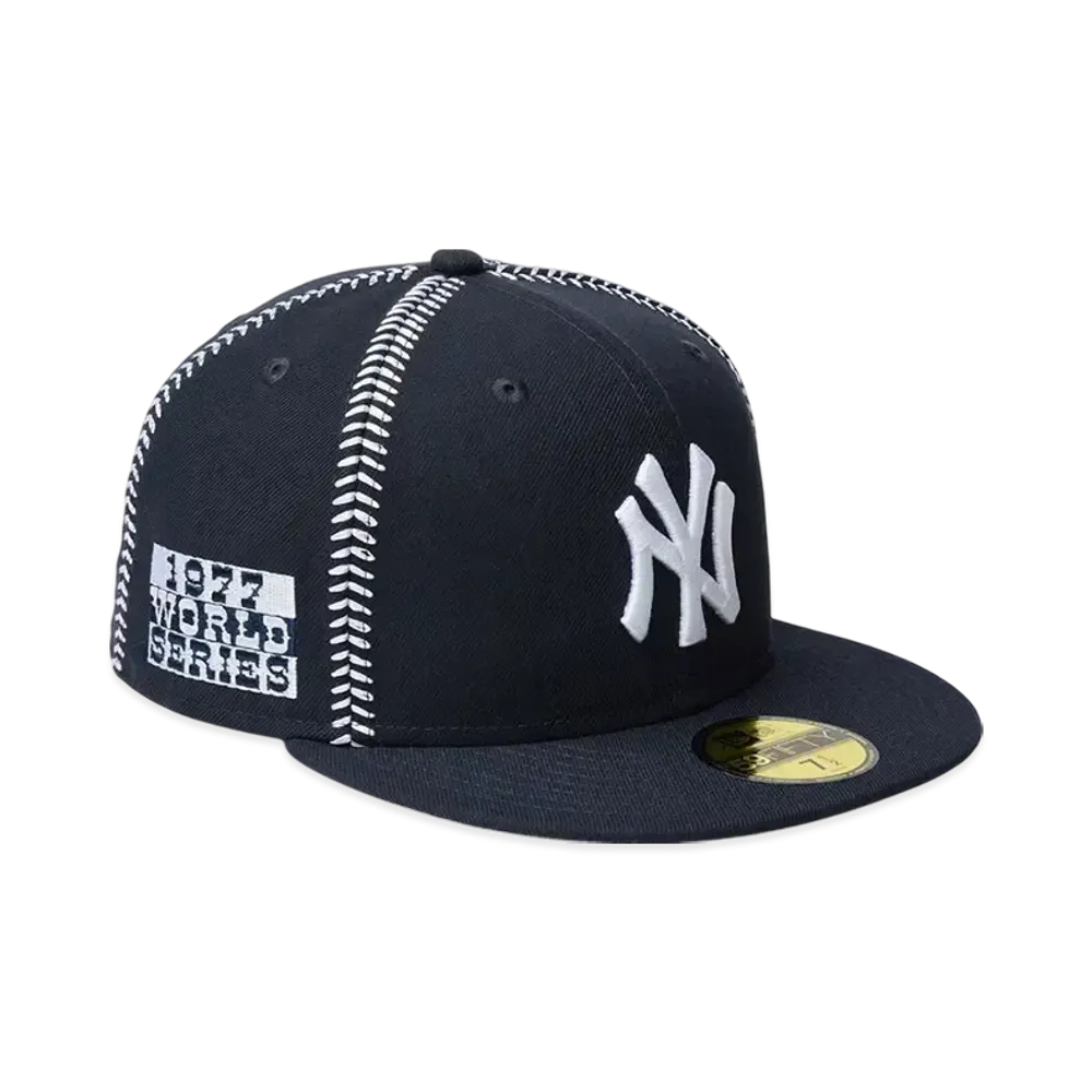 NEW ERA 59Fifty MLB Ball Stitch New York Yankees "Navy"