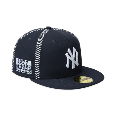 NEW ERA 59Fifty MLB Ball Stitch New York Yankees "Navy"