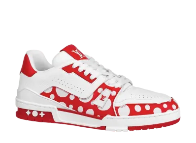 Yayoi Kusama × Louis Vuitton Trainer Line Sneaker Infinity Dots "Rouge"
