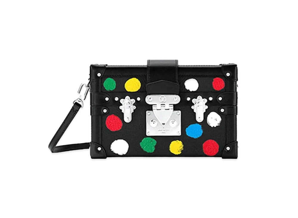 ルイヴィトン x 草間彌生 プティット・マル トリヨン レザー ペイン