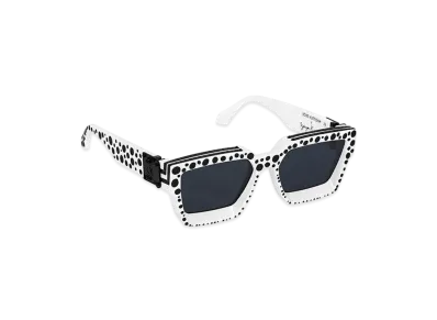 Louis Vuitton x Yayoi Kusama Infinity Dots 1.1 Millionaires Infinity Dots Sunglasses "Blanc/Noir"