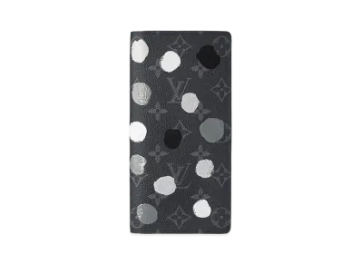 Louis Vuitton x Yayoi Kusama Brazza Wallet Monogram Eclipse Painted Dots