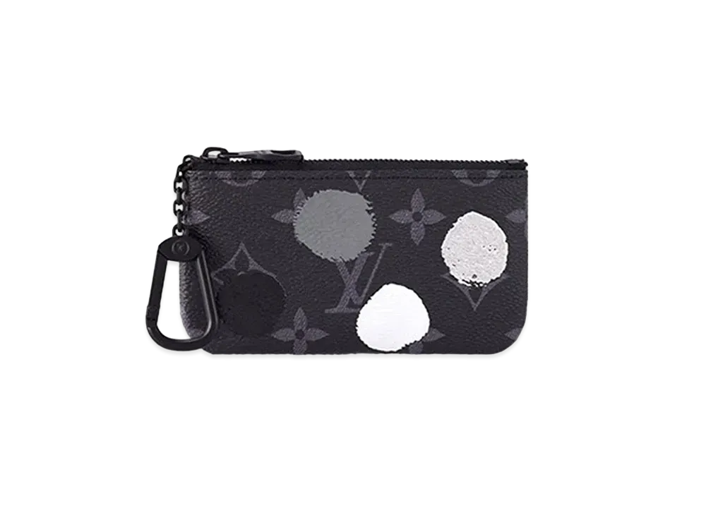 Louis Vuitton x Yayoi Kusama Key Pouch Monogram Eclipse Painted Dots
