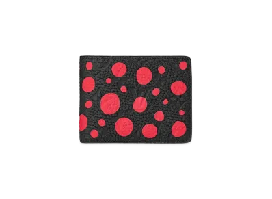 Louis Vuitton x Yayoi Kusama Slender Wallet Taurillon Monogram Leather Infinity Dots "Noir"