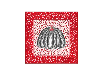 Louis Vuitton x Yayoi Kusama Infinity Dots Square 90 "Rouge/Blanc"