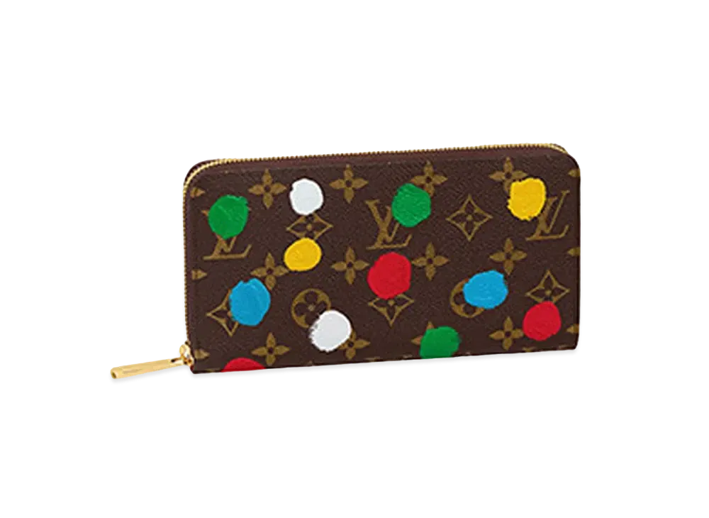 Louis Vuitton x Yayoi Kusama Zippy Wallet Monogram Painted Dots