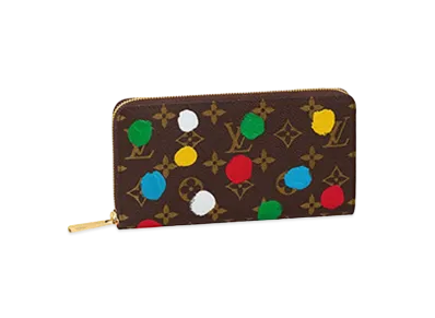 Louis Vuitton x Yayoi Kusama Zippy Wallet Monogram Painted Dots