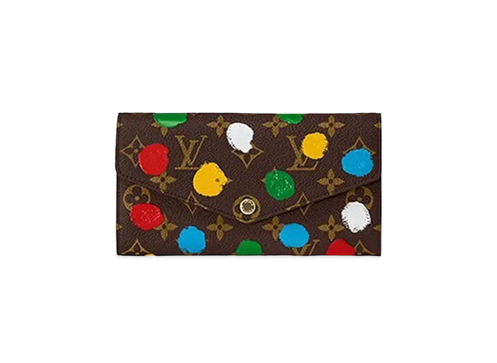 Louis Vuitton x Yayoi Kusama Sarah Wallet Monogram Painted Dots